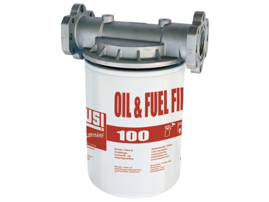 Filtro de combustible y aceite Piusi 100 l/min, 10 μm, art: F0914900A.
