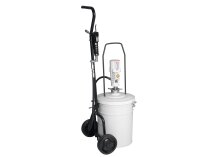 Bomba de grasa neumática con carro Samoa ENG-18/450, para barriles de 12 y 18 kg, art: 424150.