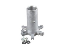 Juego de cabeza de quemador de gas en forma de estrella Ø93 mm art. 13010023