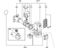 Rampa de gas Elco d421, art: 3834660