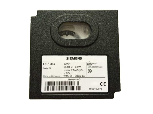 Siemens LFL1.335J17 quemador de depósito