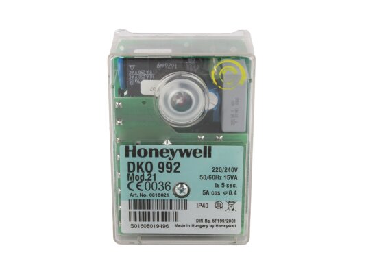 Sistema de control de quemador Honeywell DKO 992 Mod.21