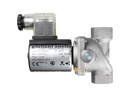 Válvula electromagnética de gas Giuliani Anello GSAV15R