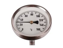 Termómetro Weishaupt 0-160°, 642009