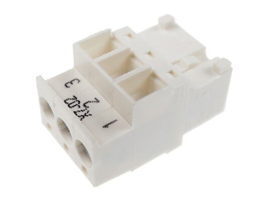 Conector Weishaupt X7-02 de 3 pines, art: 716314.