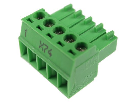 Weishaupt X74 Conector de 5 pines, art.: 716417