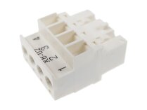 Weishaupt X8-02 conector de 4 pines, art: 716317.
