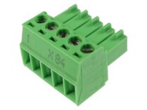 Conector Weishaupt X84 de 5 pines, art.: 716341.