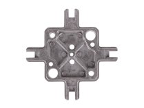 Cubierta para cabeza de gas Elco 55x55x8 mm, 65108669