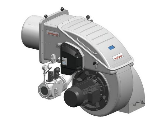 Quemador de gas Weishaupt WKmono-G80/1-B, DN 100, ejecución ZM-3LN, art: 28781476