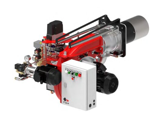 Quemador de gas/diésel FBR K X7/M TL + R. CE-CT DN80-FS80.